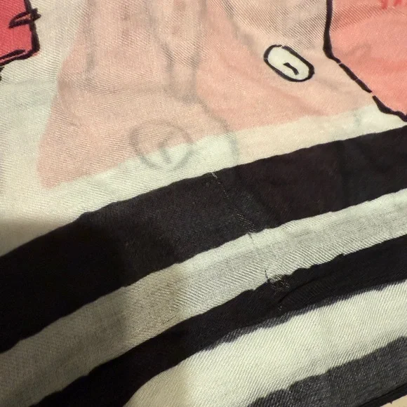 Kate Spade USA MAP Scarf - Picture 5 of 5